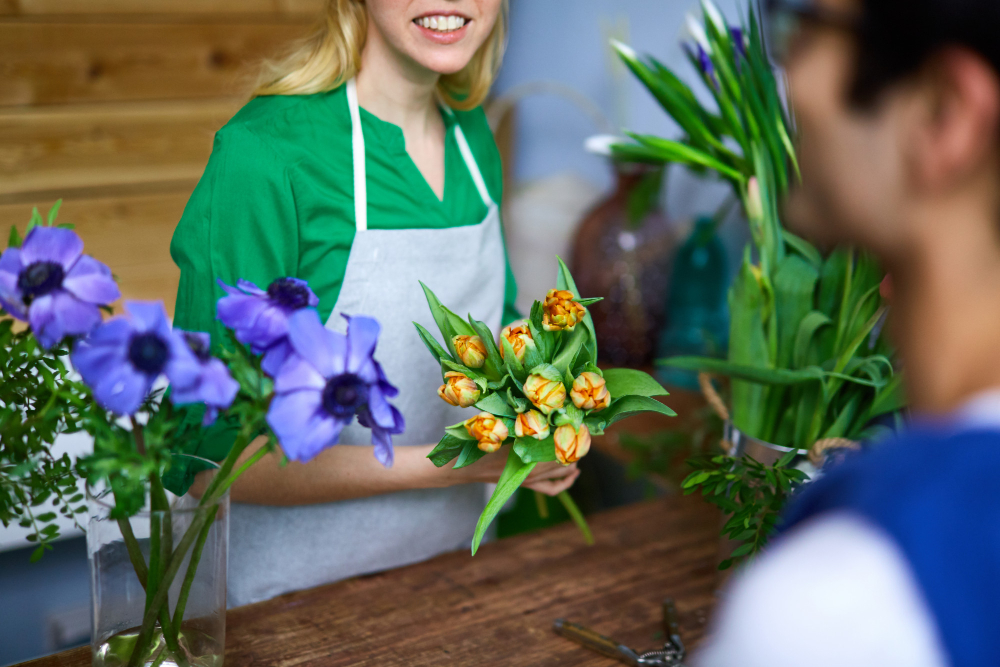 Vente de plantes fleuries