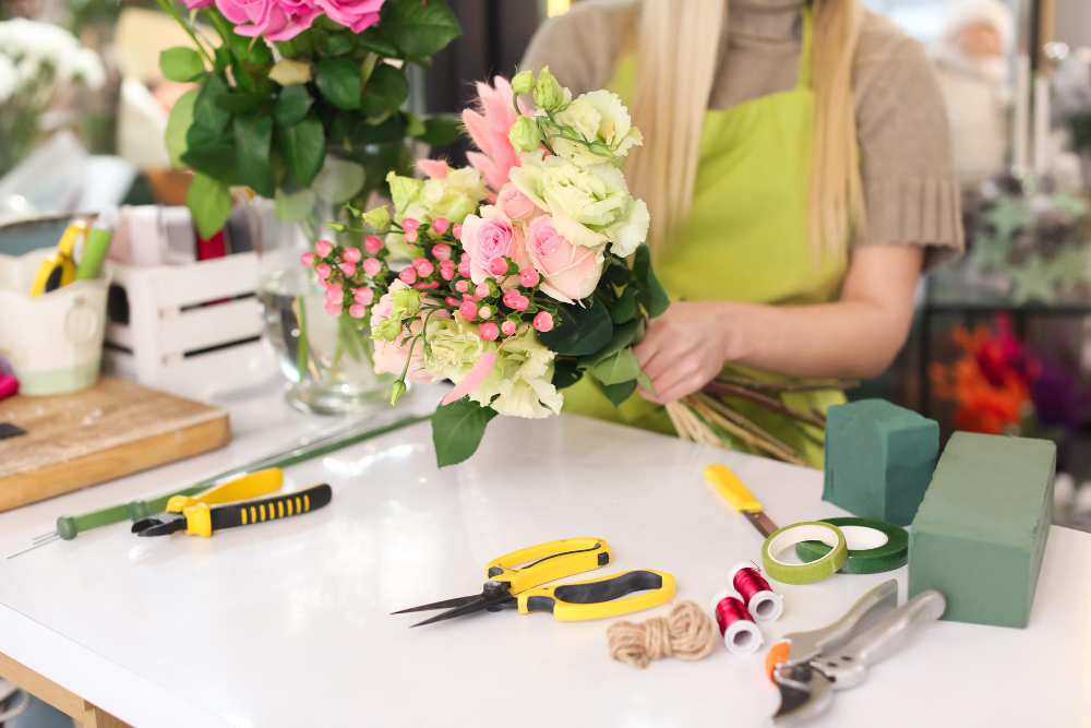 Vente de bouquets frais